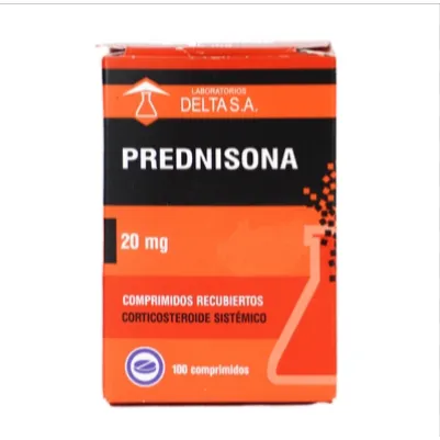 PREDNISONA 20 MG CAJA X 100 COMPRIMIDOS - Ecofarma